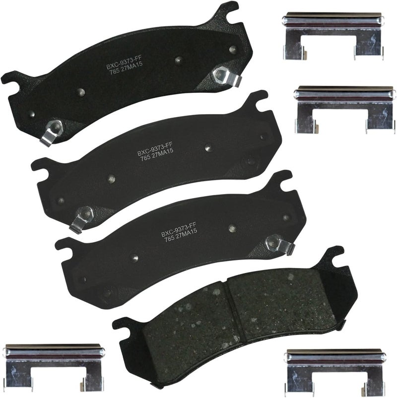 Bendix Premium SBC785 Brake Pads for Cadillac Escalade,ESV,EXT,Astro,Avalanche,Express,Silverado,Classic,HD,Sonora,Suburban,Tahoe,GMC Safari,Savana,Sierra,HD,Yukon,XL Hummer H2 - Image 1